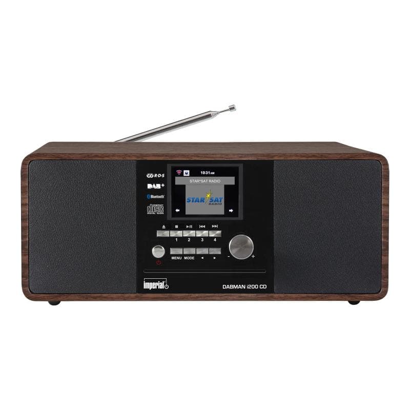 TELESTAR DIGITAL Imperial DABMAN i200 CD holzoptik
