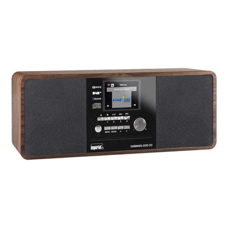TELESTAR DIGITAL Imperial DABMAN i200 CD holzoptik