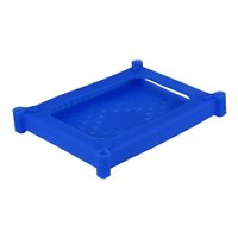 INTERTECH HDD Schutzhülle für 2,5″ Silikon blau