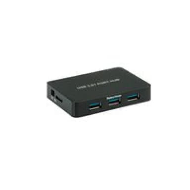 VALUE USB 3.0 Desktop Hub 7fach, mit Netzteil