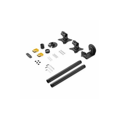 STARTECH.COM Vertikale Dual Monitorhalterung - Stahl - VESA bis zu 27 Zoll (10Kg) - Verstellbare zwe