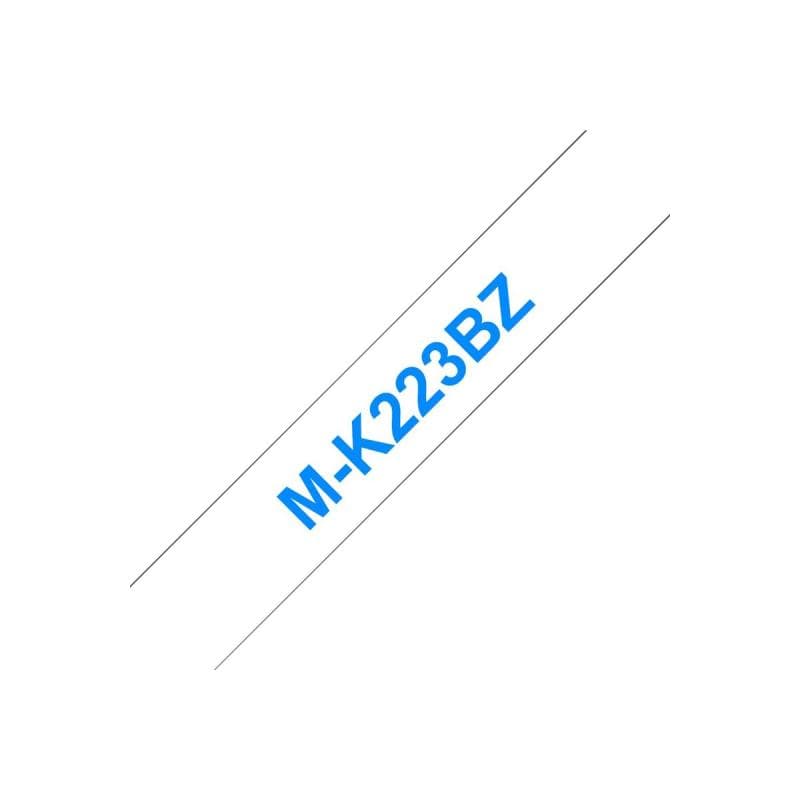 BROTHER P-TOUCH 9MM BLAU AUF WEISS #MK223BZ