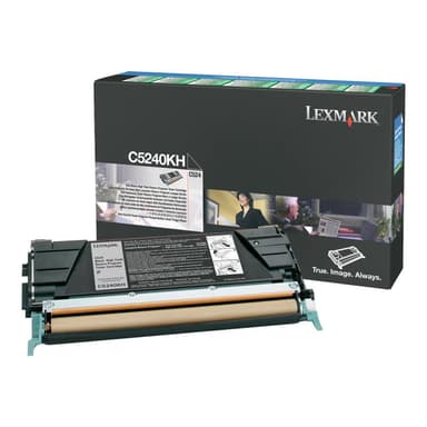 LEXMARK Schwarz Tonerpatrone LCCP, LRP