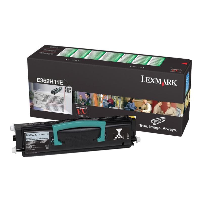 LEXMARK Schwarz Tonerpatrone LRP