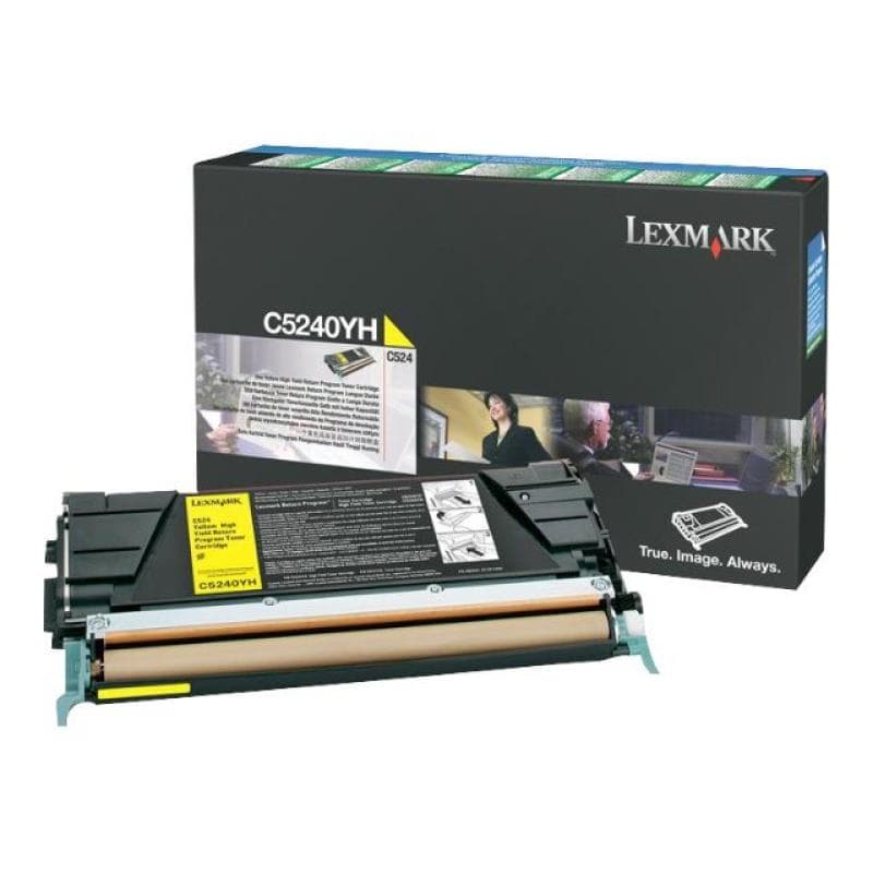 LEXMARK Gelb Tonerpatrone LCCP, LRP