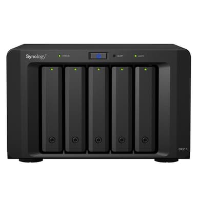 SYNOLOGY DX517 5-Bay HDD-Gehaeuse fuer DS1517+ DS1817+ inkl. Erweiterungskabel