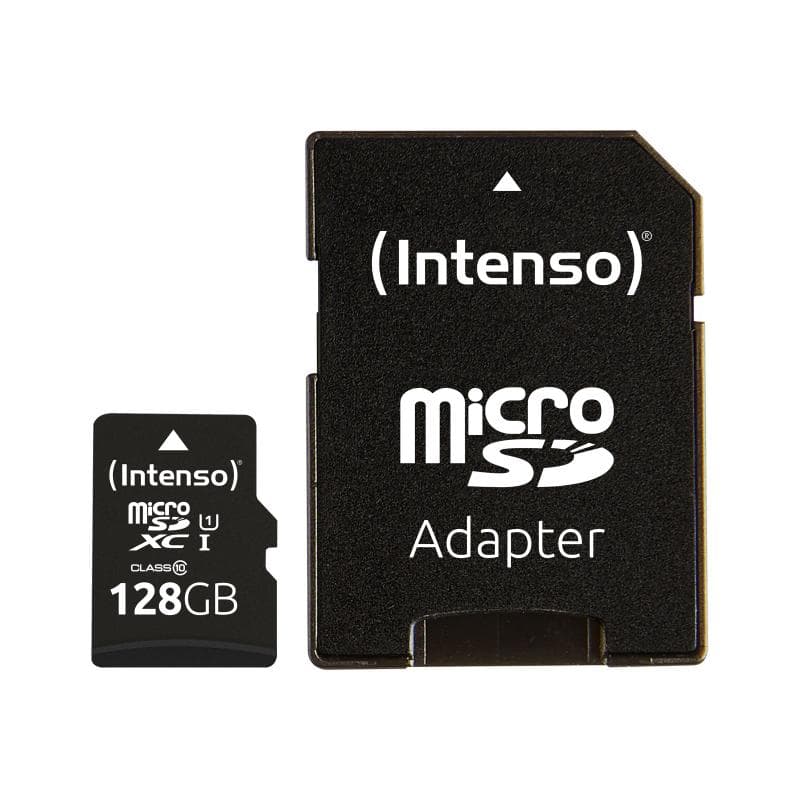 INTENSO MICRO Secure Digital Card Micro SD Class 10 UHS-I, 128 GB Speicherkarte