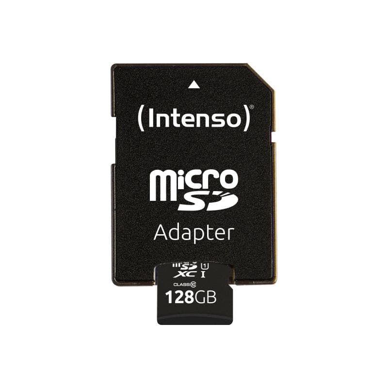 INTENSO MICRO Secure Digital Card Micro SD Class 10 UHS-I, 128 GB Speicherkarte