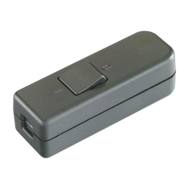 BACHMANN Schnur-Zwischenschalter 924.047 Serie 8006 sw/sw Ausschalter 1pol