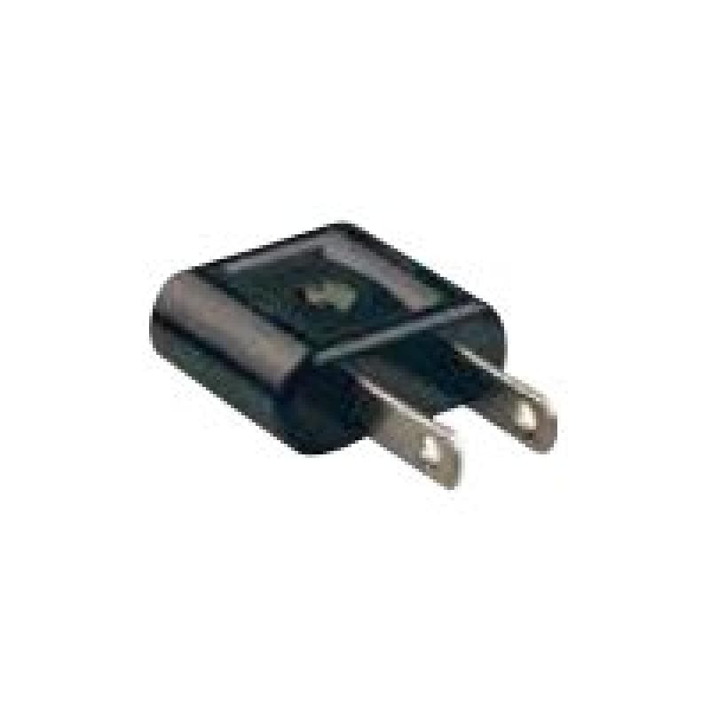 BACHMANN USA-plug 2pol 910.178 n.p.schwarz