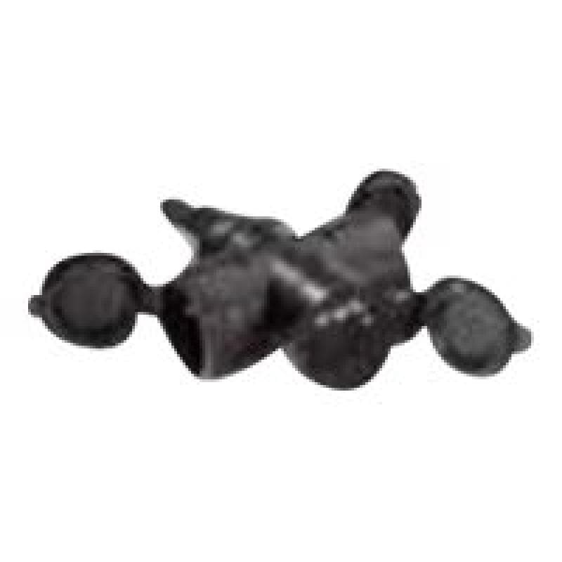 BACHMANN Vollgummi Schuko-3-Wege 913.170 Kupplung