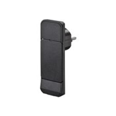 BACHMANN Schutzkontaktstecker sw 933.008 Wiederanschließbar o.Leitung