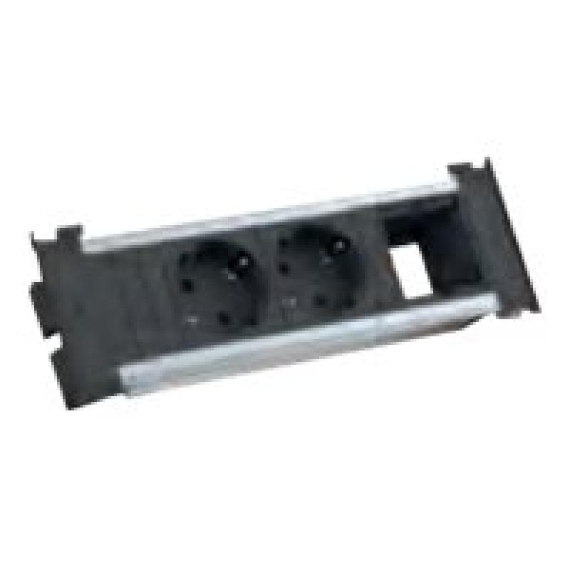 BACHMANN KAPSA 2xSchuko 1xABD 927.052 0,2m GST18