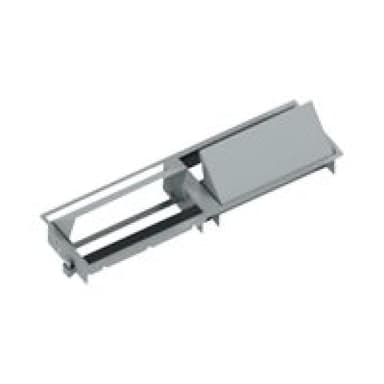 BACHMANN CONI DUO Einbaurahmen 911.026 6-fach 2x 3-fach silbergrau RAL9006