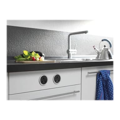 BACHMANN PIX 1xSchuko sw 2,0m 926.001 AEH