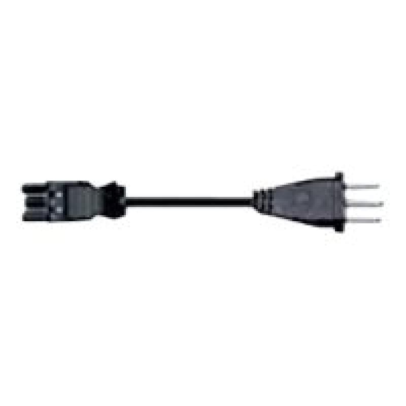 BACHMANN Gerätezuleitung CH 3m 375.017 schwarz GST18