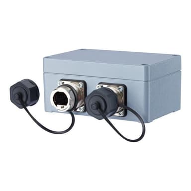 METZ CONNECT BTR Industry IP67 V1 1401010620ME 2 Port gerade Metal Outlet