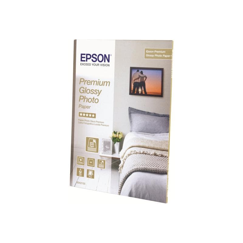 EPSON Premium Glossy Photo Paper Fotopapier 30 Blatt