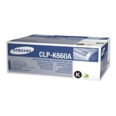 SAMSUNG CLP K660A Low Yield Schwarz Tonerpatrone