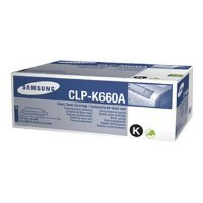 SAMSUNG CLP K660A Low Yield Schwarz Tonerpatrone