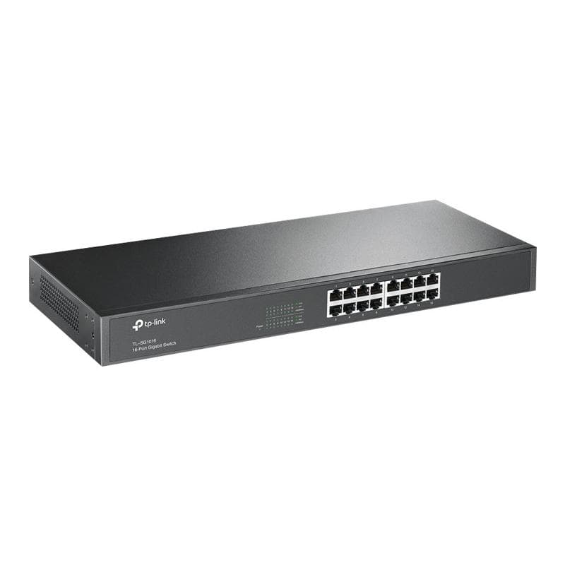 TP-LINK 16-Port Gigabit Switch Unmanaged 19″