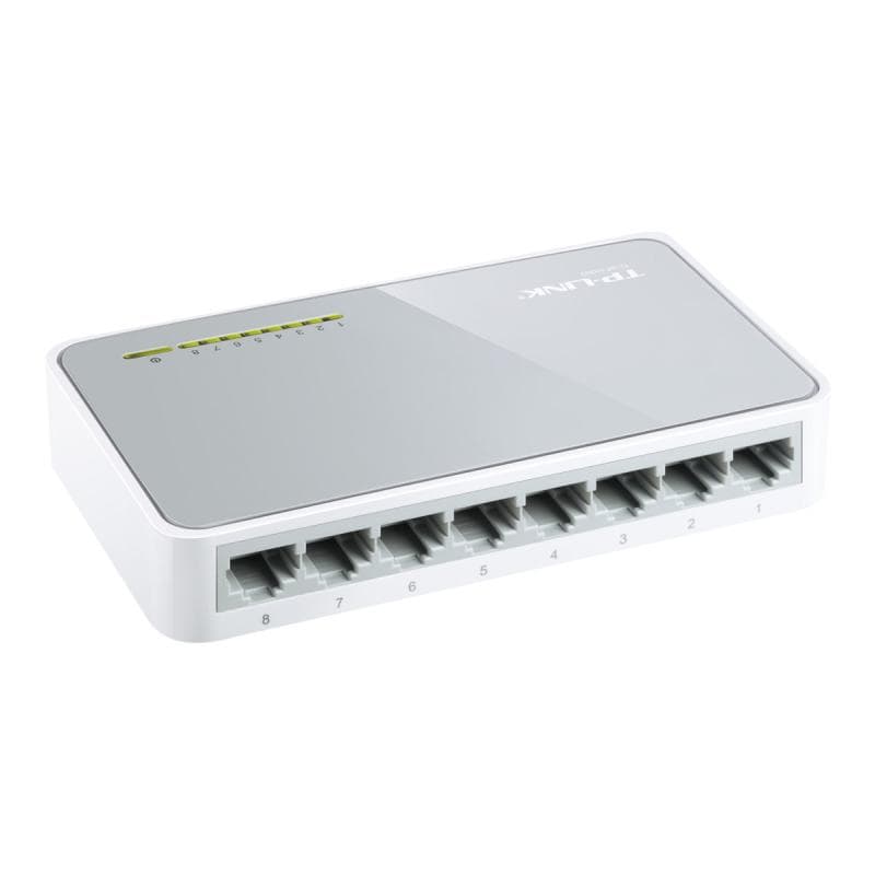 TP-LINK 8-Port 10/100 Mbps Desktop Switch Plastic Case