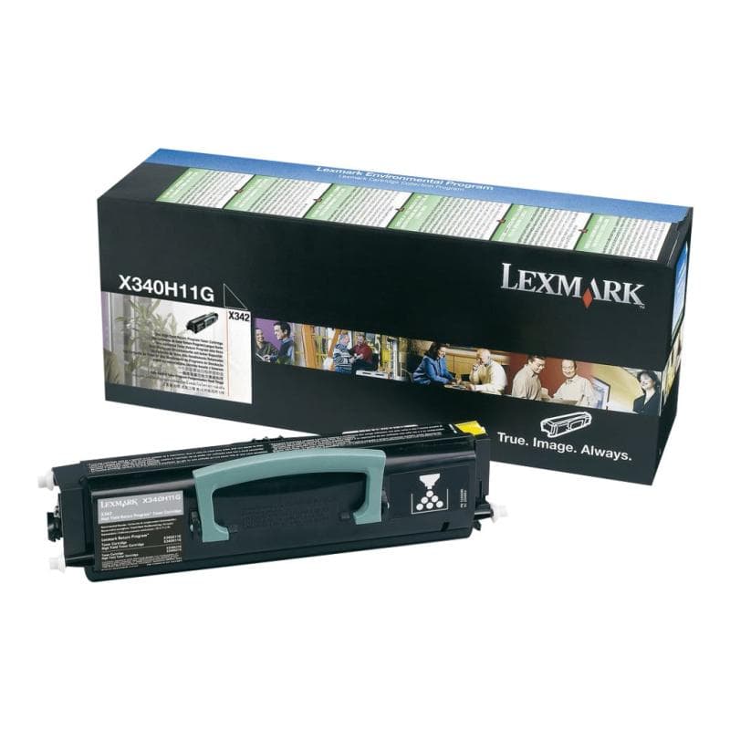 LEXMARK Schwarz Tonerpatrone LRP