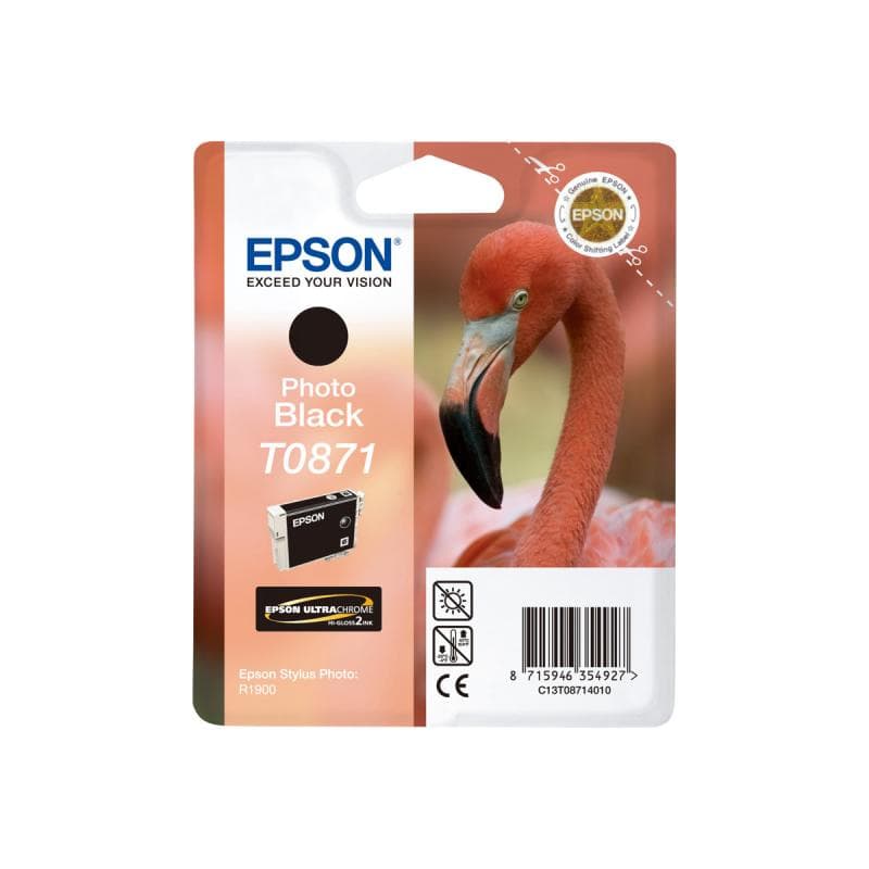 EPSON T0871 Photo schwarz Tintenpatrone