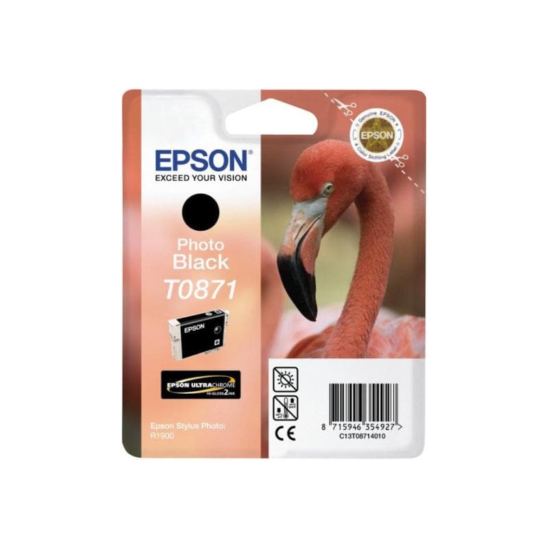 EPSON T0871 Photo schwarz Tintenpatrone