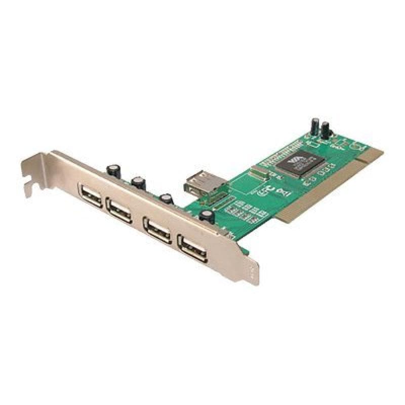 LOGILINK USB PCI Controller 4+1 Port VIA