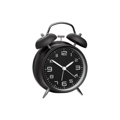 TFA-DOSTMANN Mechanisch Wecker TFA 60.1025 Schwarz Alarmzeiten 1