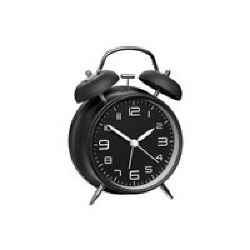 TFA-DOSTMANN Mechanisch Wecker TFA 60.1025 Schwarz Alarmzeiten 1