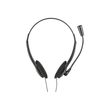 TRUST PC-Headset 3.5 mm Klinke schnurgebunden, Stereo Trust Primo Chat On Ear Schwarz
