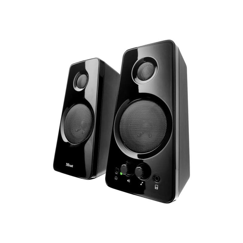 TRUST 2.0 PC-Lautsprecher Kabelgebunden Trust Tytan 18 W Schwarz