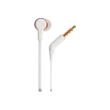 JBL HiFi Kopfhörer JBL Harman T210 In Ear Headset, Lautstärkeregelung Roségold