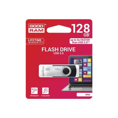 GOODRAM TWISTER Schwarz 128GB