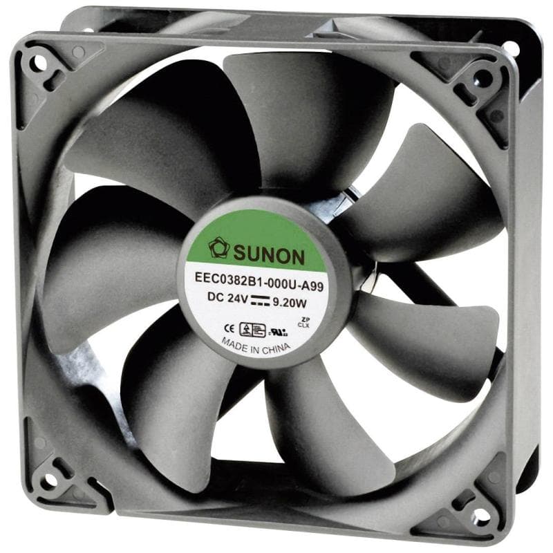 SUNON Axiallüfter 12 V/DC 234.46 m³/h (L x B x H) 120 x 120 x 38 mm Sunon EEC0381B1-000U-A99