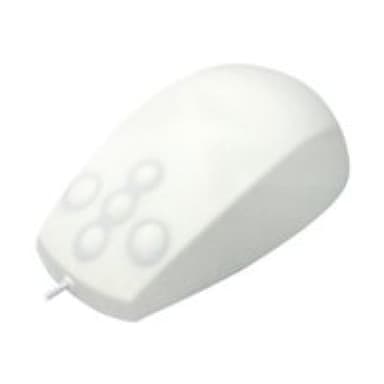 ACTIVEKEY Medical medium - Maus - optisch - 5 Tasten - verkabelt - USB - weiß