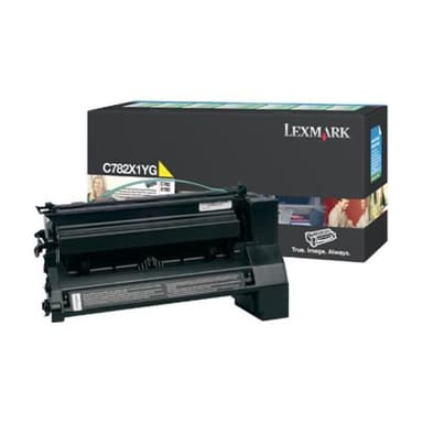 LEXMARK Besonders hohe Ergiebigkeit Gelb Tonerpatrone LCCP, LRP