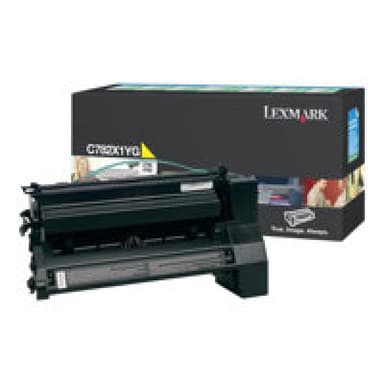 LEXMARK Besonders hohe Ergiebigkeit Gelb Tonerpatrone LCCP, LRP