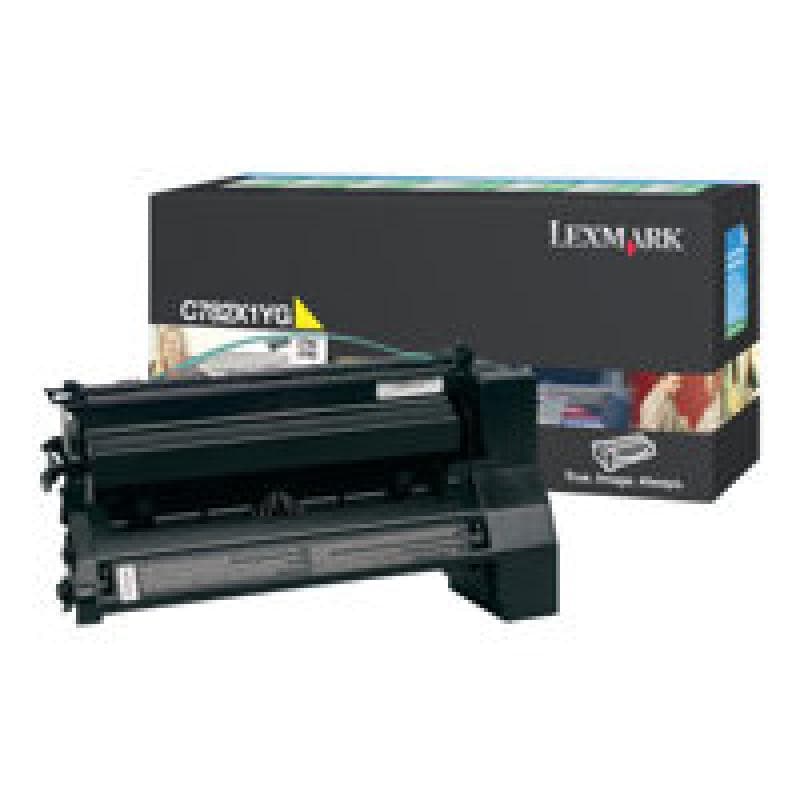 LEXMARK Besonders hohe Ergiebigkeit Gelb Tonerpatrone LCCP, LRP