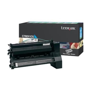LEXMARK Besonders hohe Ergiebigkeit Cyan Tonerpatrone LCCP, LRP
