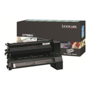 LEXMARK Schwarz Tonerpatrone LCCP, LRP