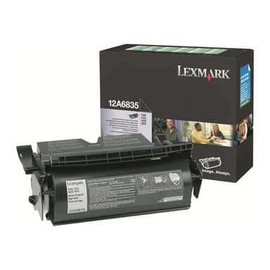 LEXMARK Schwarz Tonerpatrone Prebate