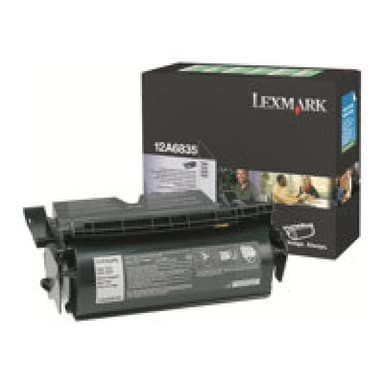 LEXMARK Schwarz Tonerpatrone Prebate