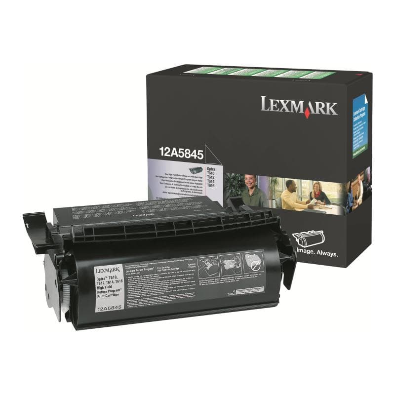 LEXMARK Schwarz Tonerpatrone LRP