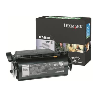 LEXMARK Schwarz Tonerpatrone LRP