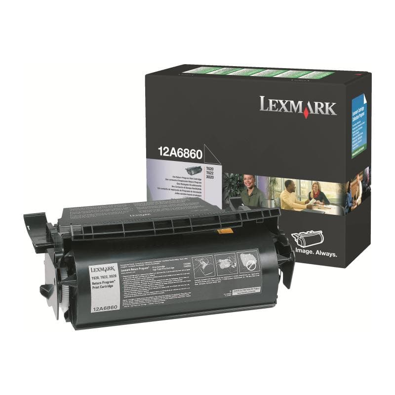 LEXMARK Schwarz Tonerpatrone LRP