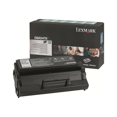 LEXMARK Schwarz Tonerpatrone LCCP, LRP