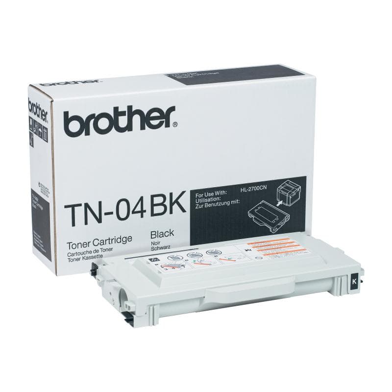 BROTHER TN04BK - Tonerpatrone - 1 x Schwarz - 10000 Seiten (TN-04BK)